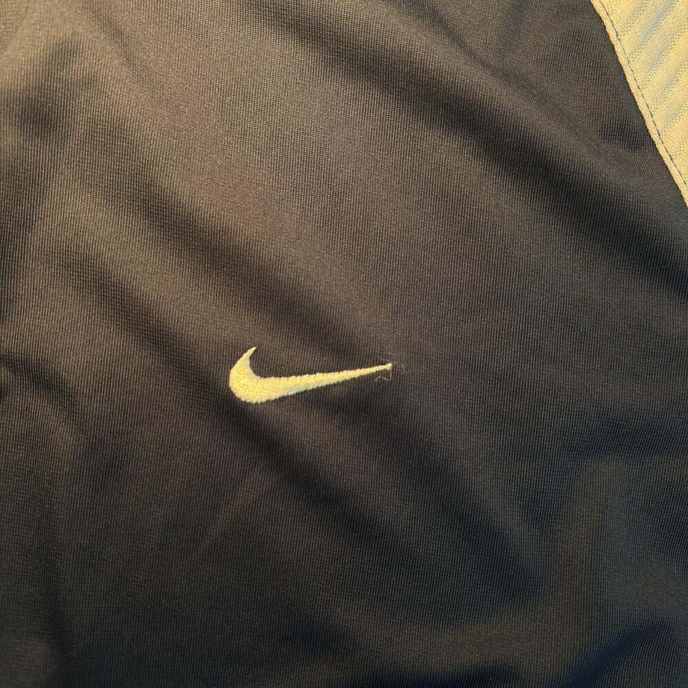 Vintage Y2K Nike FIT Navy Blue Athletic T-Shirt